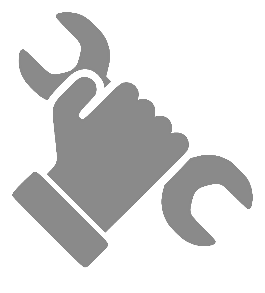 Logo de una casa con herramientas representando al Servicio Técnico De Dietrich El Campello